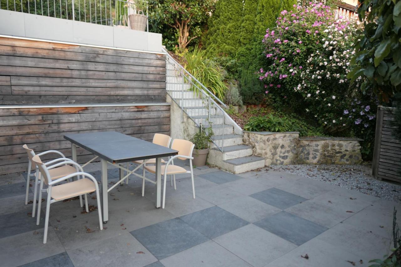 Ferienwohnung Casa Rosa Bildstein エクステリア 写真